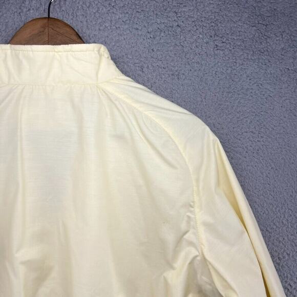 Vintage The Carolina Country Club Windbreaker Jacket Ladies Large Yellow 80s - Picture 11 of 12